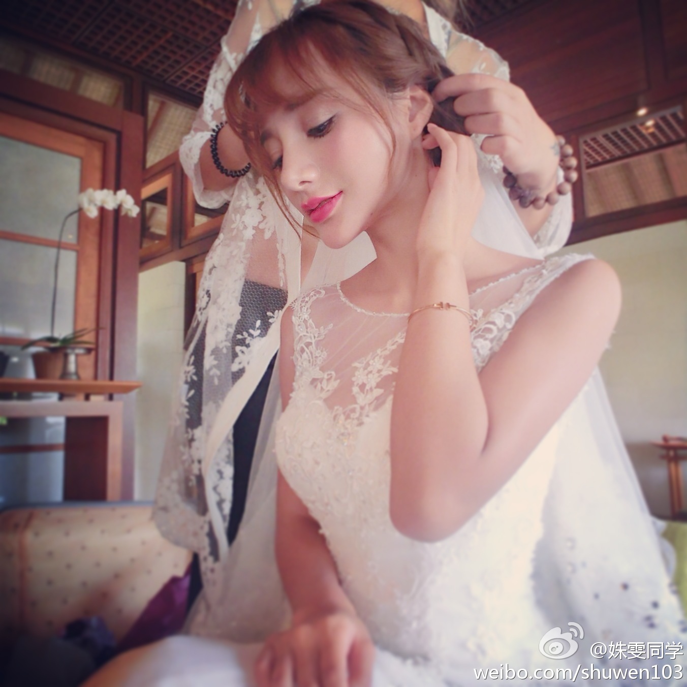 福师大中俄混血校花姝雯同学走红私照美到窒息 1